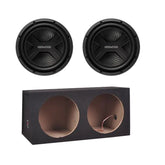 Kenwood 12" 4000W Subwoofers & Double Box Package